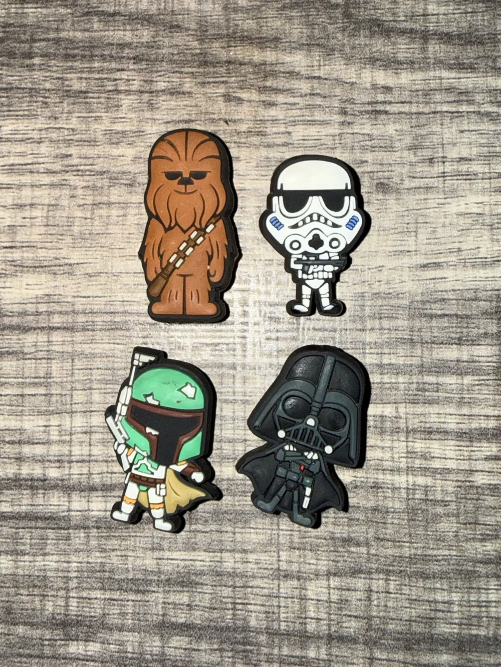 CROCS Star Wars Character Jibbitz Set - 4 Charms